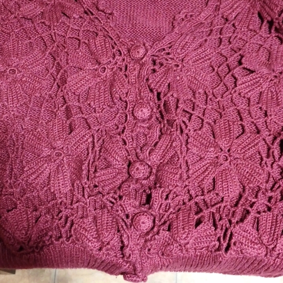 OBR crochet front ramie sweater - Picture 12 of 12